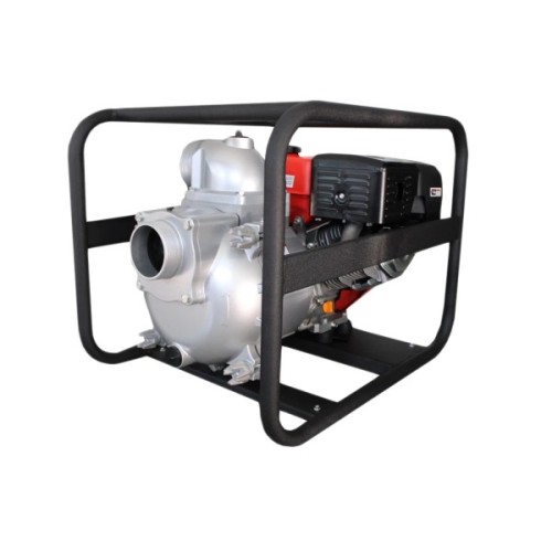 Мотопомпа Vulkan рукав 100мм, 85м3/год, підйом 25м, шлам/брудна вода, дв.Senci SC420 (82771)