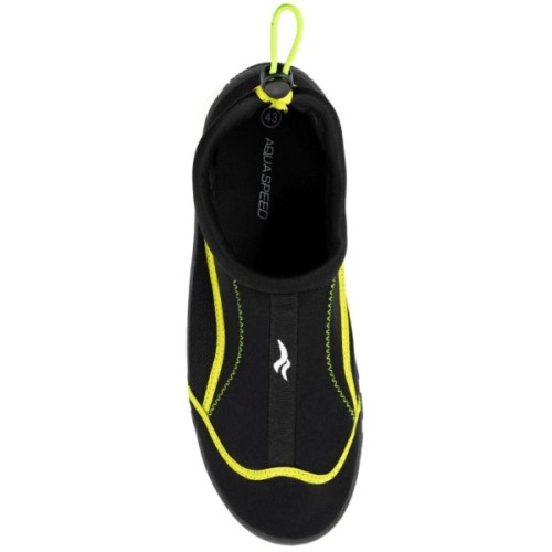 Аквашузи Aqua Speed Aqua Shoe Model 704-78 чорний, жовтий 46 (5908217691705)