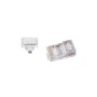 Конектор RJ45 cat.5e UTP 8P8C (наскрізні отв., позолоч. конт.) 50 шт Cablexpert (LC-PTU-01/50)