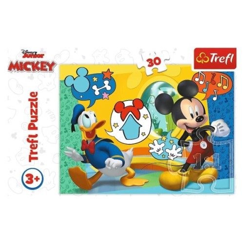 Пазл Trefl Mickey&friends Міккі Маус і веселий будинок 30 елементів (5900511182897)