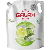 Рідке мило Galax З екстрактом лайма Дой-пак 1500 г (4823128000907)