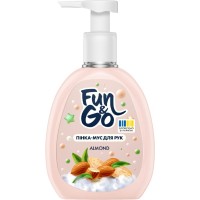 Мило-пінка Fun&Go Almond 300 мл (4820204701819)