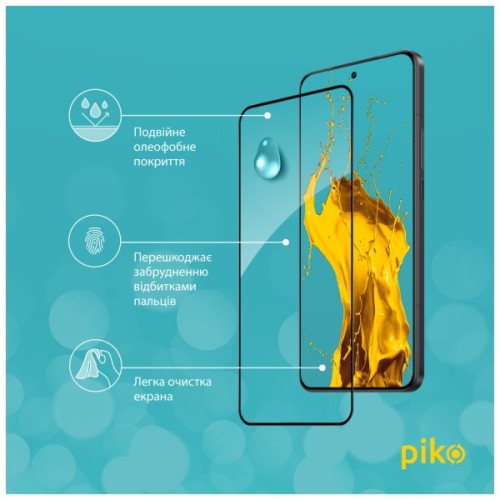 Скло захисне Piko Full Glue ESD Xiaomi 15 Ultra Black (1283126625404)