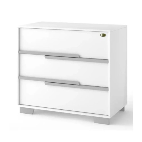 Комод-пеленатор Angelo Loft (біло-сірий) 90х51х90 (20009)