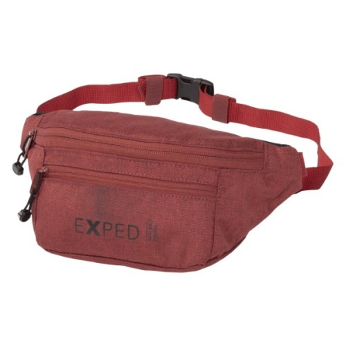 Сумка-бананка Exped Mini Belt Pouch burgundy melange (018.1069)