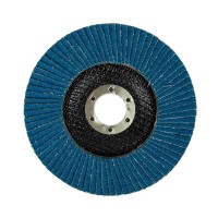 Круг зачистний Sigma пелюстковий торцевий Т27 (прямий) ZA 125мм P80 (9173041)