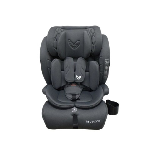 Автокрісло Velano Flexo i-Size 76150 см, ISOFIX + Top Tether/ремінь, grey (48414)