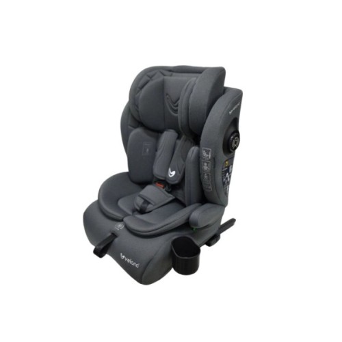 Автокрісло Velano Flexo i-Size 76150 см, ISOFIX + Top Tether/ремінь, grey (48414)