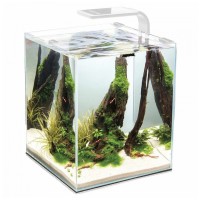 Акваріум AquaEl Shrimp Set Smart для креветок прямий білий 19 л (5905546326223)