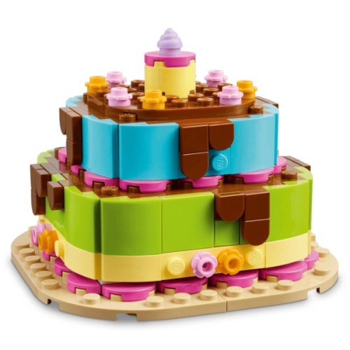 Конструктор LEGO Iconic Торт на день народження (40815)