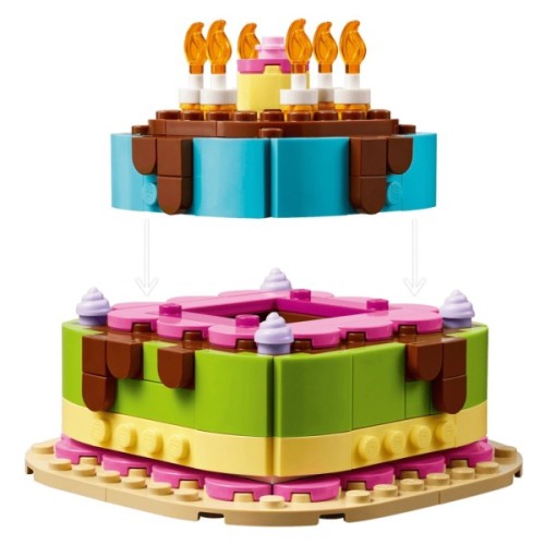 Конструктор LEGO Iconic Торт на день народження (40815)