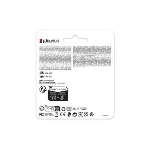Карта пам'яті Kingston 1TB SDXC class 10 UHS-II U3 Canvas React Plus (SDR2V6/1TB)
