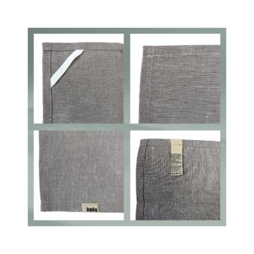 Рушник Kela кухонний Puro, 70x50 см, сірий (12805) (00000024804)