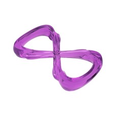 Іграшка для собак WAUDOG Fun Durable Вісімка 200 мм фіолетова (62189)