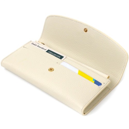 Гаманець Tony Bellucci З натуральної шкіри Молочний (21965)