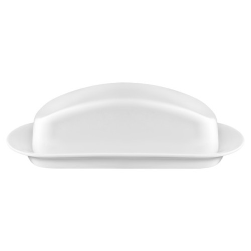 Маслянка кухонна Ardesto 20.3х12.7х6.4см, порцеляна, білий (AR3751)