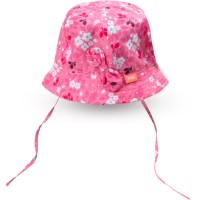 Панама дитяча Kitti з квіточками (Y8120-8-46-pink)