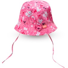 Панама дитяча Kitti з квіточками (Y8120-8-46-pink)