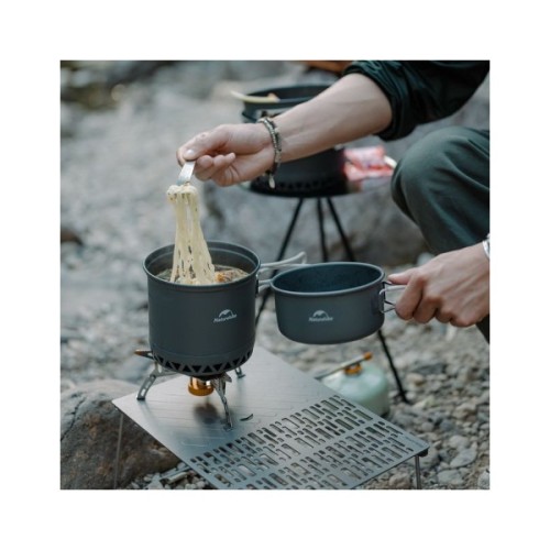 Набір туристичного посуду Naturehike CNK2300CJ0002 1,8 л алюміній (6976023929571)