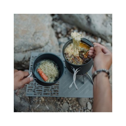 Набір туристичного посуду Naturehike CNK2300CJ0002 1,8 л алюміній (6976023929571)