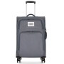 Валіза Bagland Валенсія середня 63 л сіра (835918493)