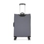 Валіза Bagland Валенсія середня 63 л сіра (835918493)
