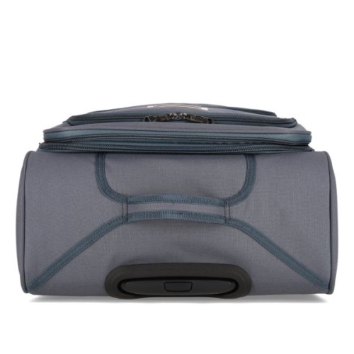 Валіза Bagland Валенсія середня 63 л сіра (835918493)