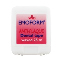 Зубна нитка Dr. Wild Emoform вощена стрічка 25 м (7611841138703)