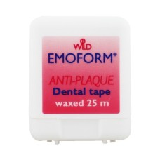 Зубна нитка Dr. Wild Emoform вощена стрічка 25 м (7611841138703)