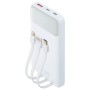 Батарея універсальна RivaCase 10000mA, 22.5W, QC/PD, white (RIVAPOWER VA2211 (White))