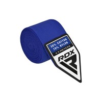 Бинт для спорту RDX WX Professional Boxing Hand Wraps Blue 4.5м (HWX-RU+)