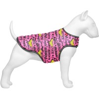 Курточка для тварин WAUDOG Clothes "Чудо-жінка в рожевому" M (504-4010)