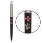 Ручка кулькова Parker JOTTER 17 Originals ARMY Black CT BP Емблема ЗСУ + Тризуб ЗСУ золот. (15632_W1015u)