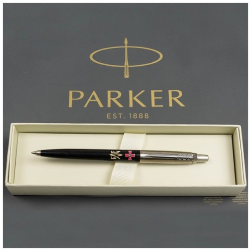 Ручка кулькова Parker JOTTER 17 Originals ARMY Black CT BP Емблема ЗСУ + Тризуб ЗСУ золот. (15632_W1015u)