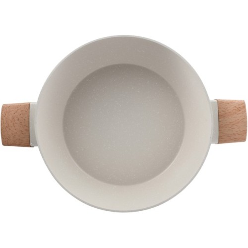 Сотейник Bergner Naturally з кришкою 28 см (BG-34747-CR)