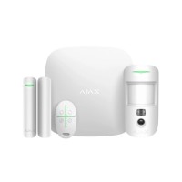 Комплект охоронної сигналізації Ajax StarterKit Cam Plus HDR white