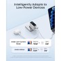 Зарядний пристрій Anker 2xUSB-C PD100W + 1xUSB GaN w Display + cable USB-C silver (B121BG41)