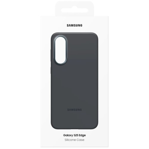 Чохол до мобільного телефона Samsung Galaxy S25 Edge (S937) Silicone Case Black (EF-PS937CBEGWW)