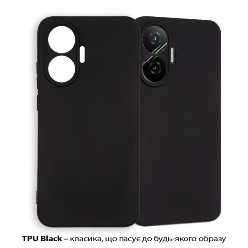 Чохол до мобільного телефона BeCover Silicone Poco F7 Black (713776)