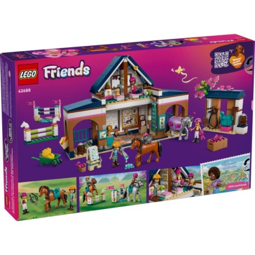 Конструктор LEGO Friends Кінна стайня і академія верхової їзди (42688)