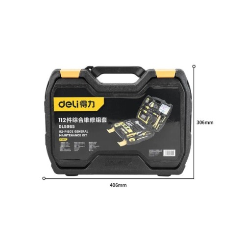 Набір інструментів Deli 112 шт. (DL5965)