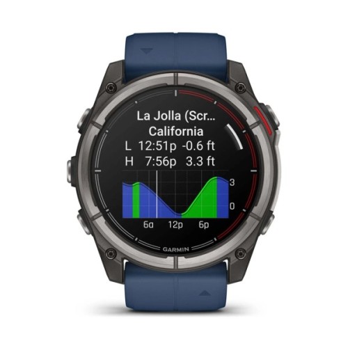 Смарт-годинник Garmin quatix 8 51mm, AMOLED, Saph, GPS смарт-годинник (010-02905-91)