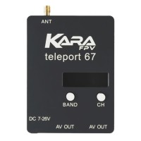 Відеоприймач (VRX) KaraFPV Teleport67 6.1G-7.2G (RX6704)