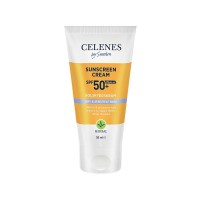 Засіб від засмаги Celenes Sunscreen Cream SPF50+ Dry & Sensitive Сонцезахисний крем для сухої та чутливої шкіри 50 мл (7350104249649)