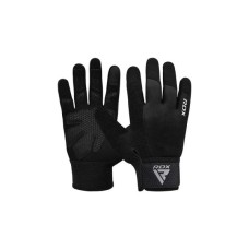 Рукавички для фітнесу RDX W1 Full Finger Plus Black M (WGA-W1FB-M+) Рукавички для фітнесу RDX W1 Full Finger Plus Black M (WGA-W1FB-M+)