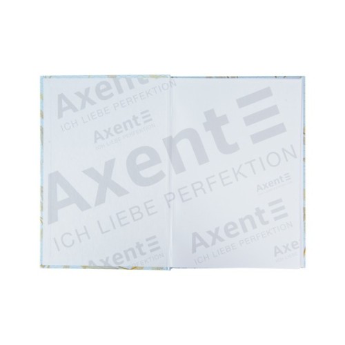 Канцелярська книга Axent Waves А4, 96 аркушів, клітинка, блакитна (8422-560-A)