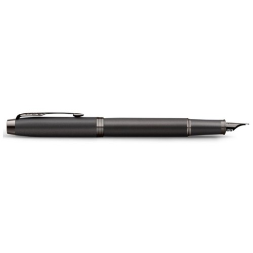 Ручка пір'яна Parker IM 17 Professionals Monochrome Titanium  FP F (28 011)
