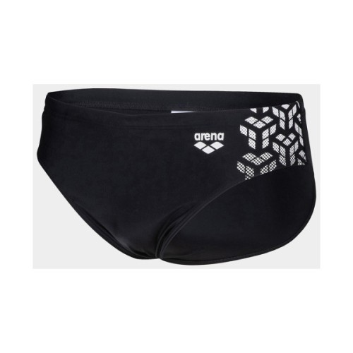 Плавки Arena Kikko V Swim Briefs 006750-510 чорний, білий 80 (3468337062479)