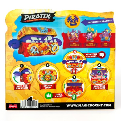 Ігровий набір Piratix S Скриня зі скарбами (PPXSP116IN00)