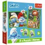 Пазл Trefl The Smurfs Смурфикам весело 2 in 1+memos (5900511936568)
